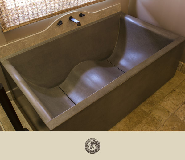 Concrete Soaking Tubs for Your Bath or Spa