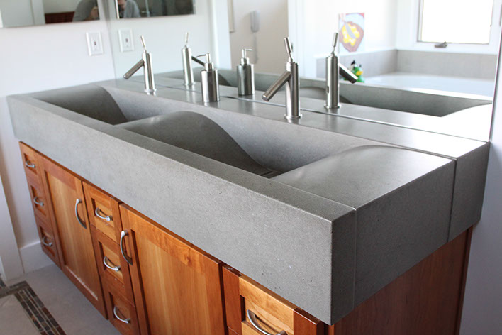 wholesale concrete bathroom sink