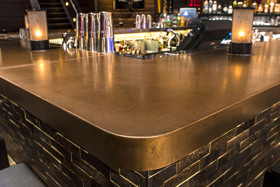 Concrete Countertops For The Restaurant And Commercial Applications By Sonoma Cast Stone