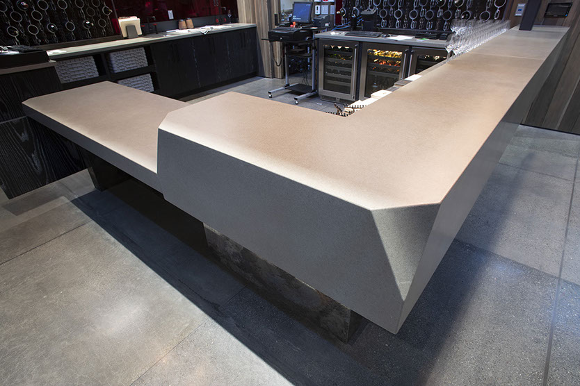 Concrete Countertops for The Restaurant and Commercial Applications by