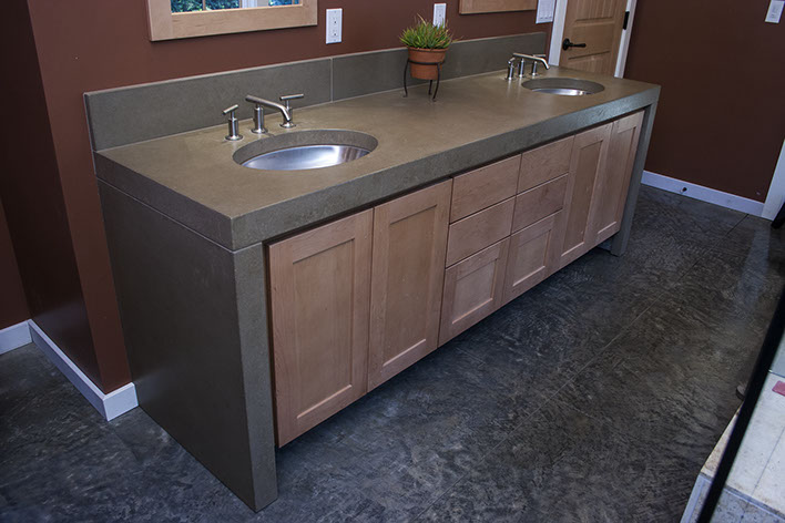 Concrete Sinks For The Luxury Restaurant From Sonoma Cast Stone