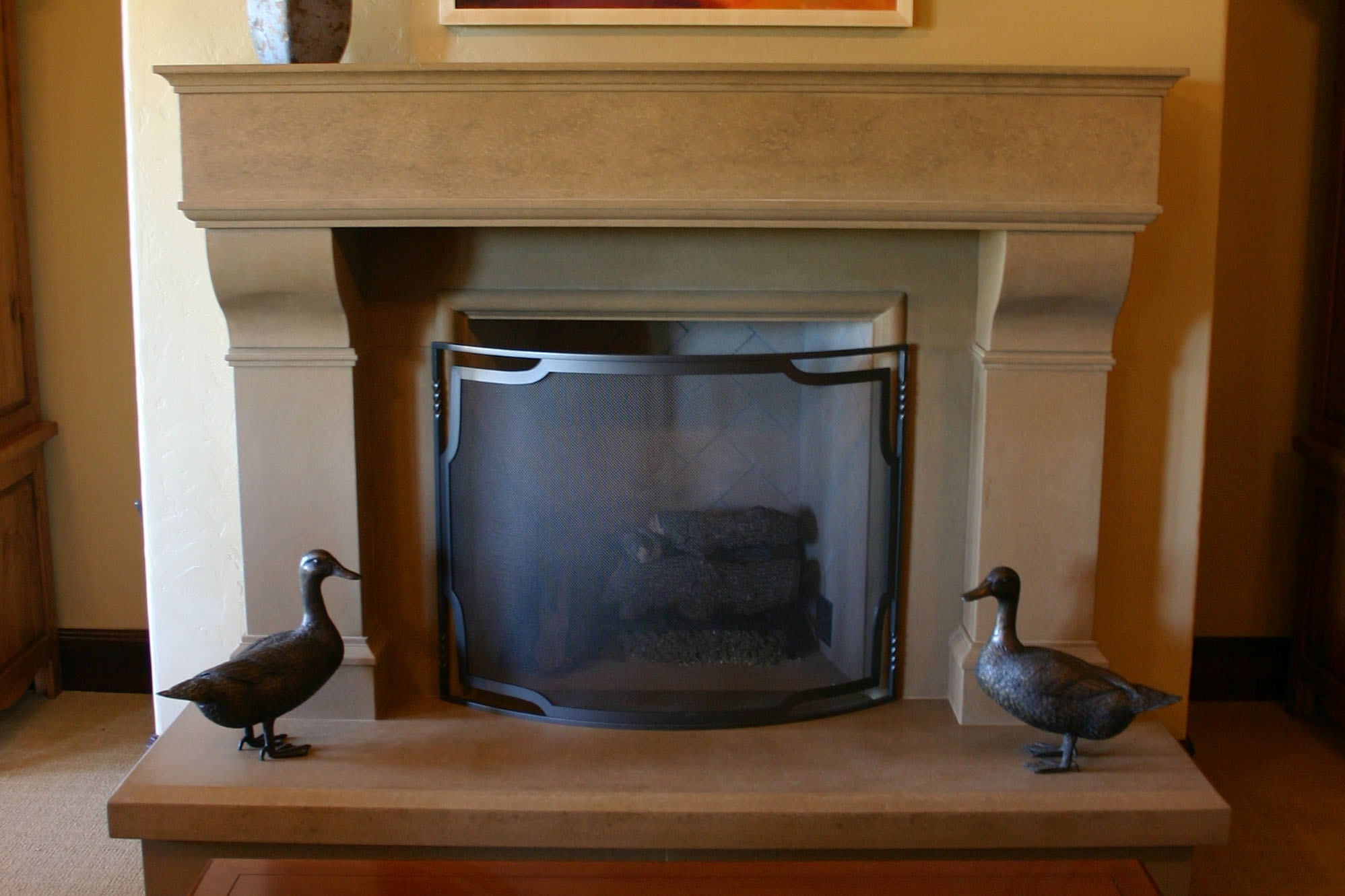 FPS19 | Traditional Concrete Fireplace Surround