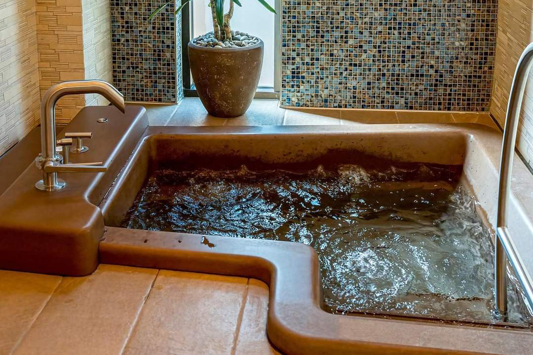 Custom Concrete Soaking Tubs