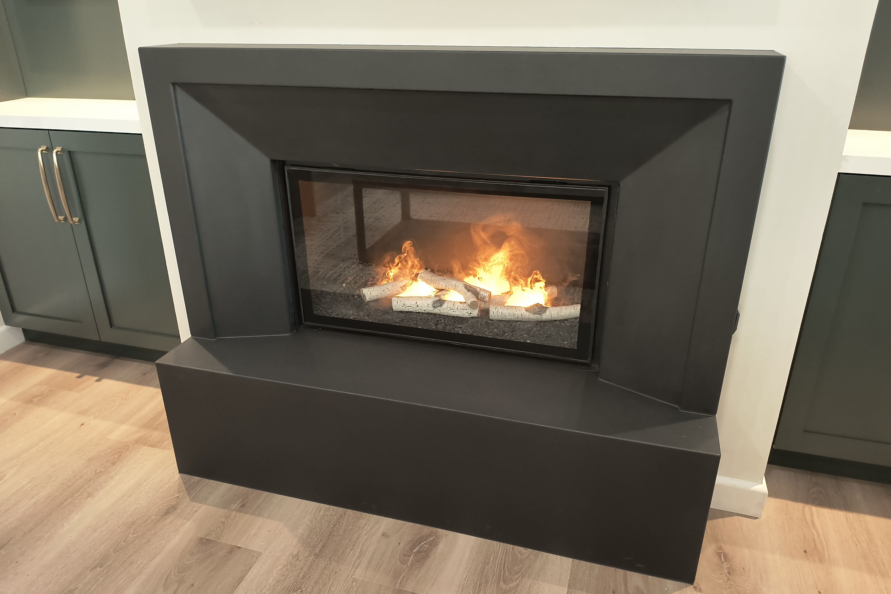 FPS22 | Contemporary Concrete Fireplace Surround