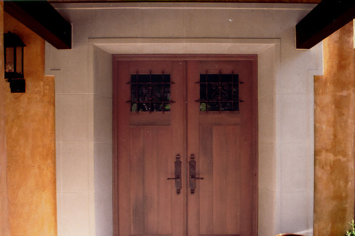 Custom Concrete Door Surround